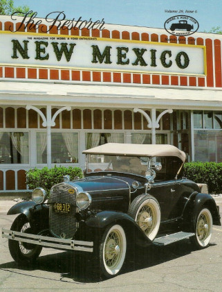 THE RESTORER - MODEL A - 1984 MAR/APR - POCO QUATROS